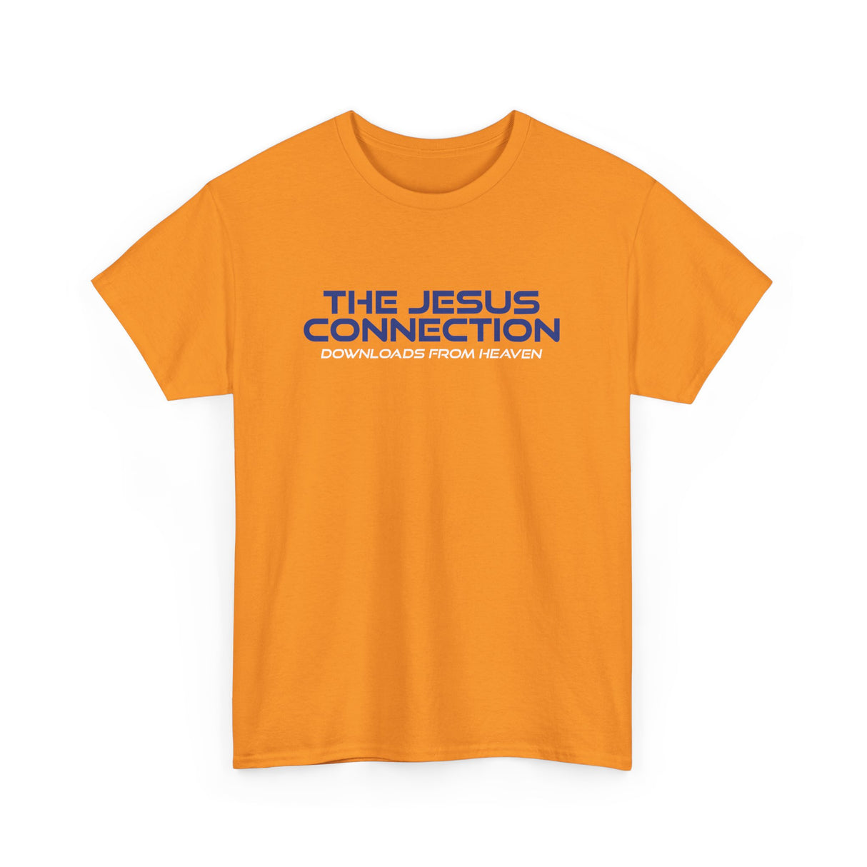 Adult Cotton T-Shirt (orange)