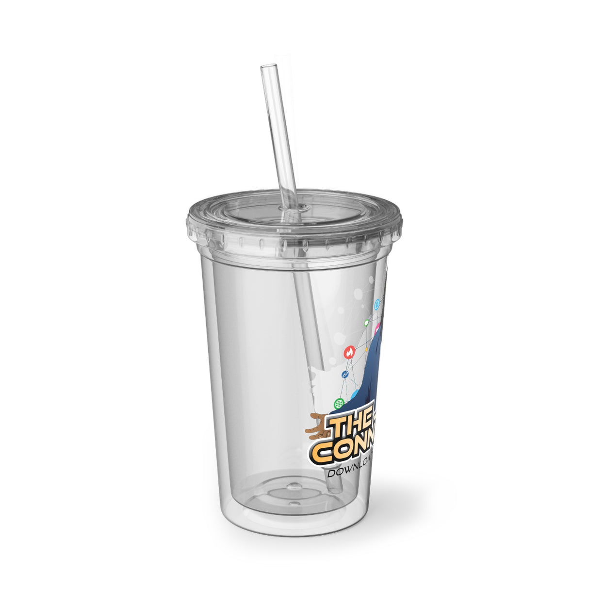 Jesus Connection Acrylic Cup | Inspirational Drinkware, Reusable Travel Cup, Motivational Gift, Summer Beverage Container