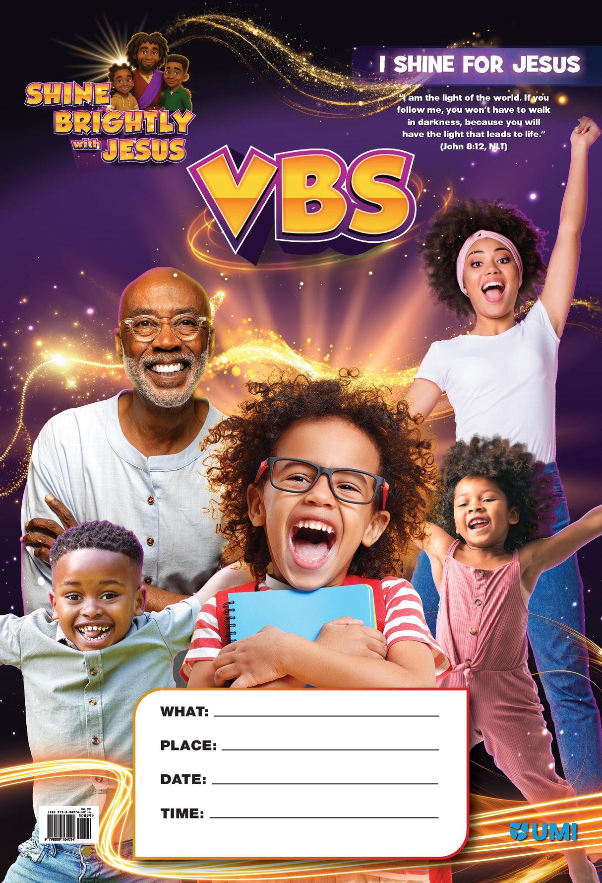 You Are Invited Poster Shine Brightly w/Jesus
