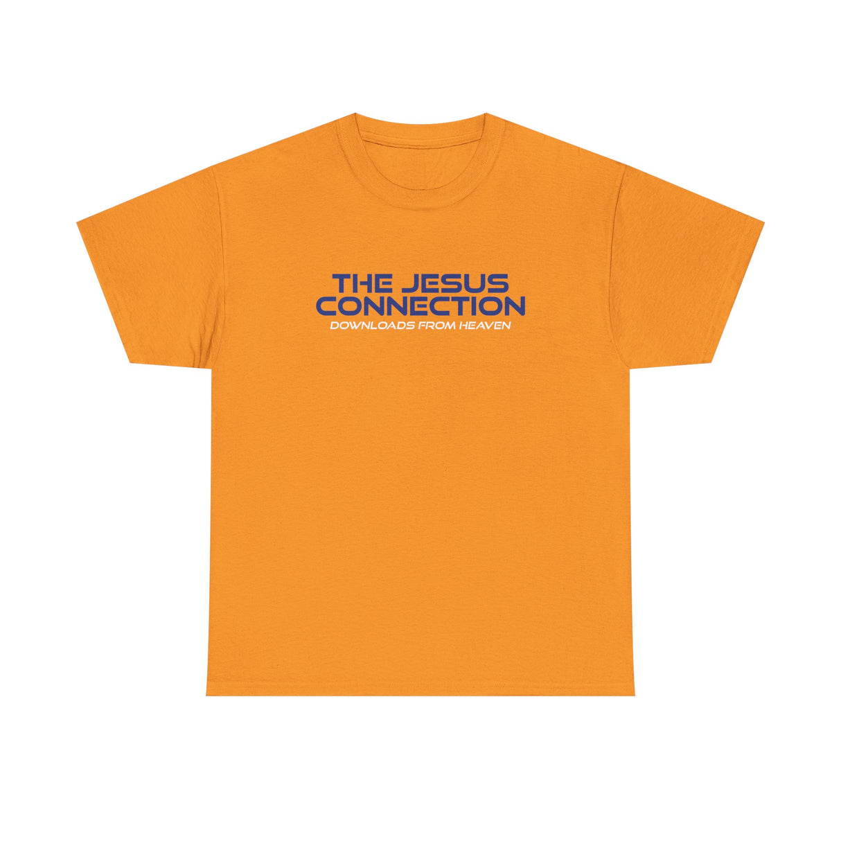 Adult Cotton T-Shirt (orange)