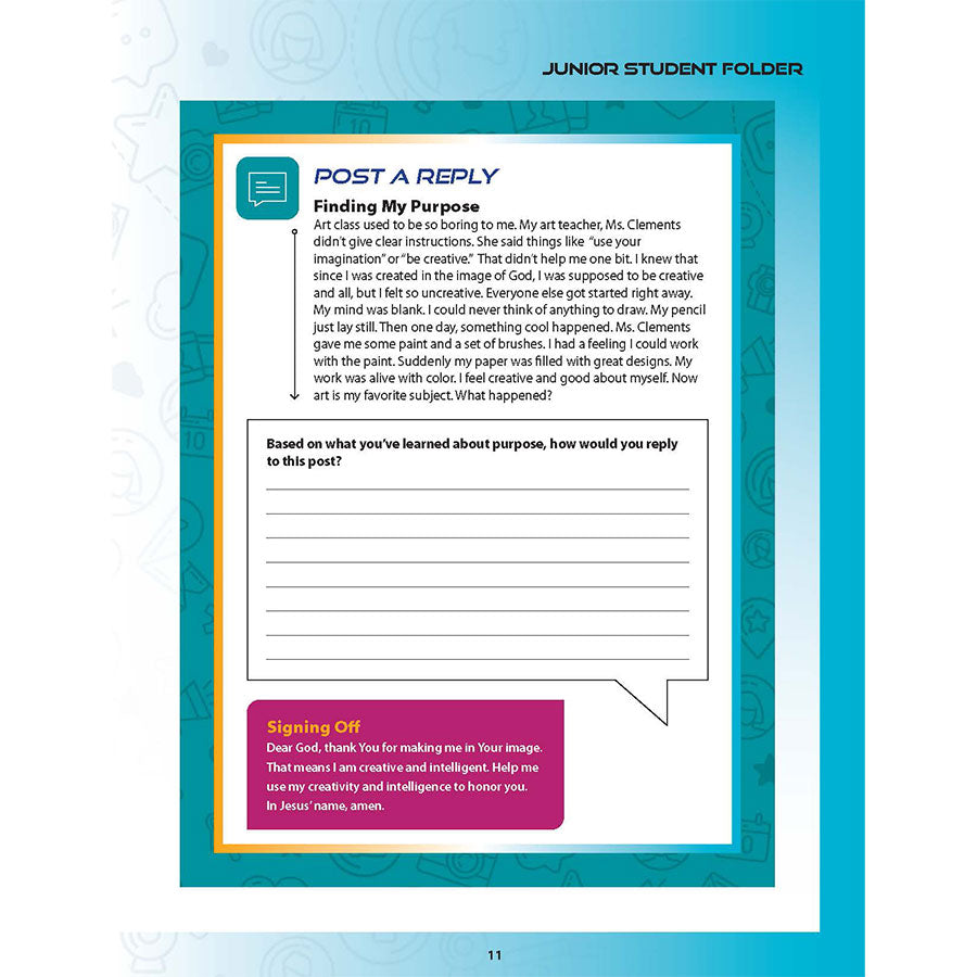 The Jesus Connection – Junior Student Folders