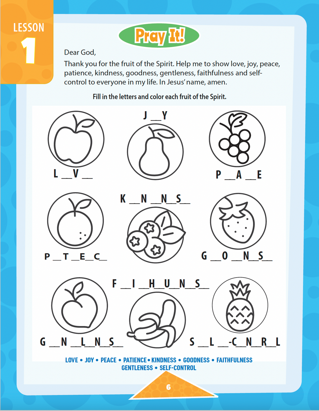 Growing With Jesus Children's Activity Book (Physical Book)