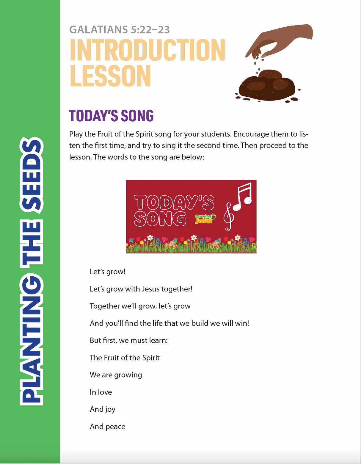 Growing With Jesus Children's Teacher Book (Physical Book)