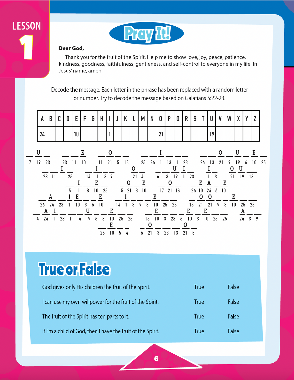 Growing With Jesus Junior's Activity Book (Physical Book)