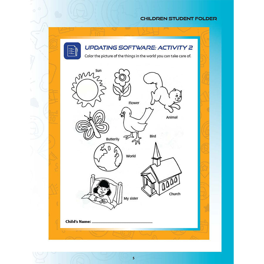 The Jesus Connection – Children Student Folders