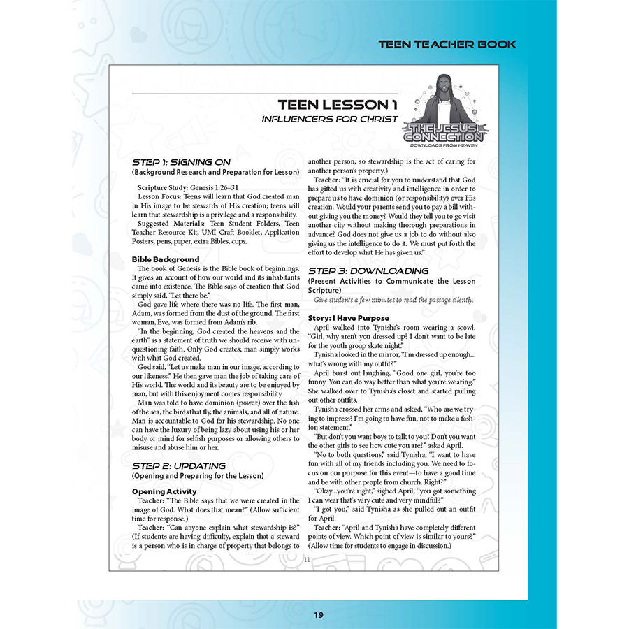 The Jesus Connection – Teen Teacher Guide