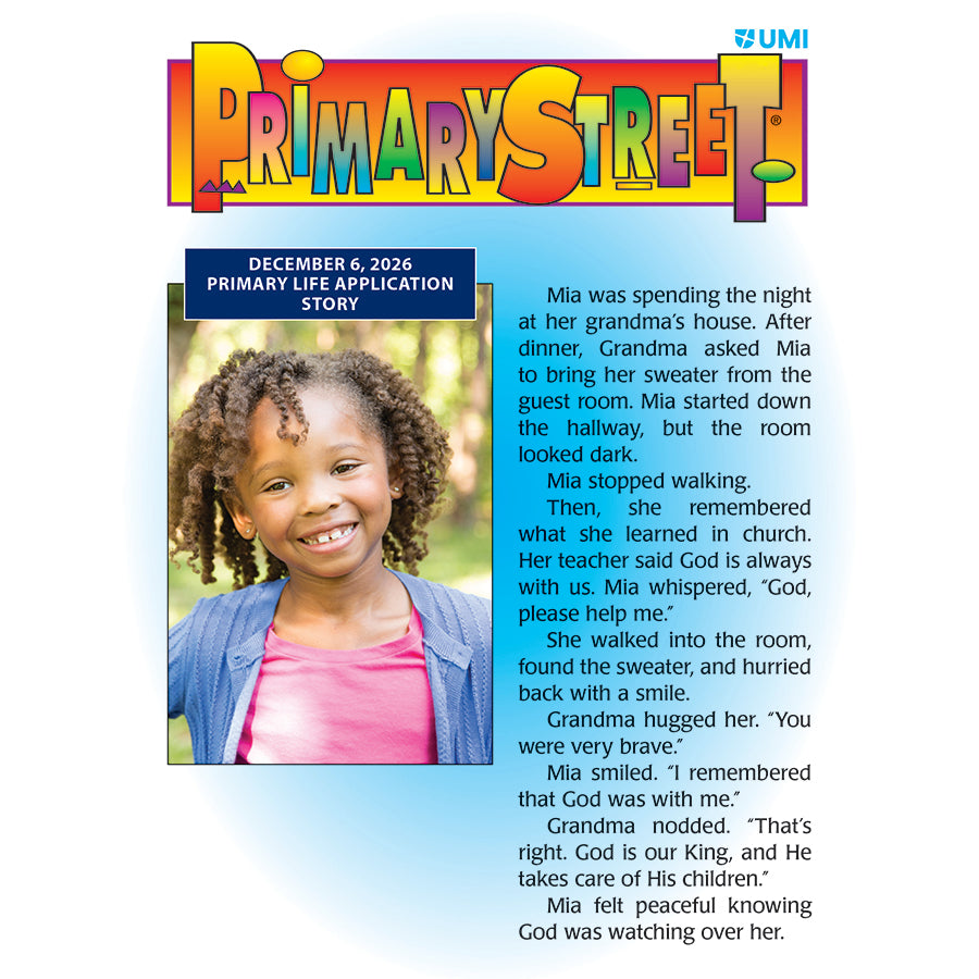 Primary Street Student Dec Jan Feb 2027