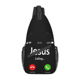 Qurdtt Christian Theme Crossbody Bag Crossbody Backpack Jesus Sling Backpack Chest Bag Sling Bag For Women Men