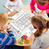 AgincBerry DIY Bible Fruit Basket Craft Kit - 28PCS Color Your Own Fruitage of the Spirit - Make Your Own Religious Bushel for Kids Sunday School Activities