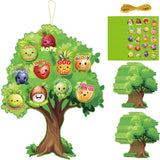 Fancy Land Fruit of The Spirit Craft for Kids Make Your Own Fruit Bible Tree Craft Kits DIY Religious Project for Church School Classroom VBS Activities 16 Sets
